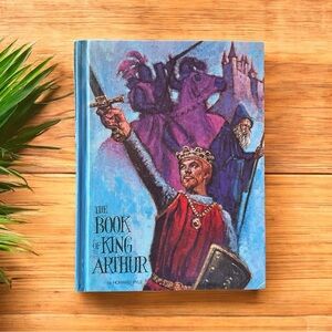 VINTAGE The Book of King Arthur by Howard Pyle - Educator Classic Library